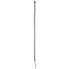 Sujetacable negro 2.5x200mm 25 unidades