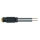 LED c/piloto 127 V ambar