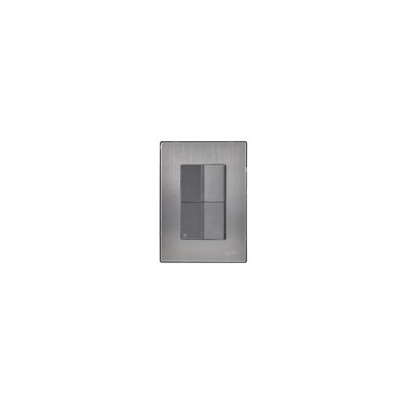 Placa Inox Con Apag 1 Apagador Escalera