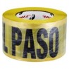 Cinta delimitadora de área "prohibido el paso"