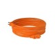 Extensión SJT 2x16 10m naranja