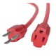 Extensión SJT 3x12 15.2m roja