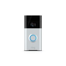 Ring video timbre doorbell 1 2da gen satin nickel