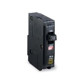 Interruptor QO 1 polo 15a con ventana