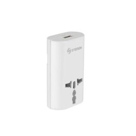 Adaptador universal de contactos y cargador USB