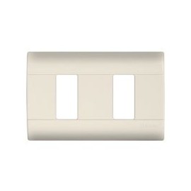 Placa c/chasís resina marfil