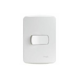 1 Interruptor sencillo 10A 127V~ , producto armado (incluye placa). Color Blanco