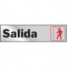 Senal Aluminio Salida