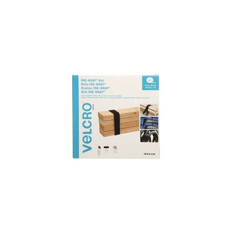 Velcro correa-rollo one-wrap® , 15m x 2.5 cm, 1 rollo, negro