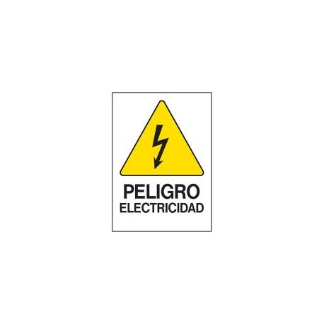 Senal Peligro Electricidad 25x36
