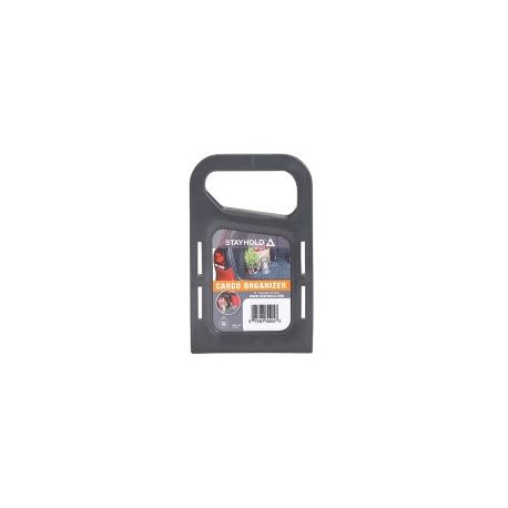 Velcro stayhold sujetador mini color gris, 1 pieza, organizador de cajuela