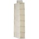 Organizador de tela con 6 repisas 15 x 30 x 84 cm