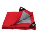 Lona polietileno 4 x 6 m roja