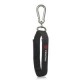 Velcro organiza fácil grande, 1 pieza de 81cm x 3.8cm, negro, correa de almacenamiento de alta resistencia.