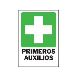 Senal Primeros Auxilios 25x36