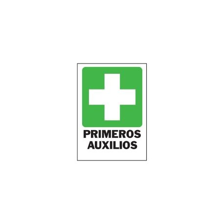 Senal Primeros Auxilios 25x36