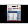 Gancho removible resistente al gua x 2 unid blanco