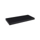 Repisa  negro 25x60x3.8