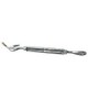 Tensor gancho argolla 3/8" x 6" a granel