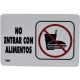 Señal "capacidades diferentes" placa rígida autoadherible 22.8 x 15. 2 cm