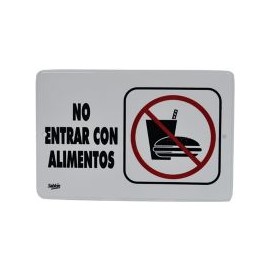 Señal "capacidades diferentes" placa rígida autoadherible 22.8 x 15. 2 cm