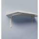 Soporte en escuadra blanco 20 x 25 cm