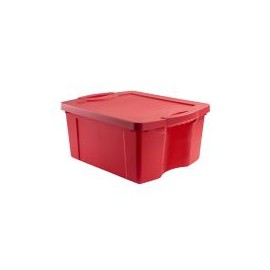 Caja organizadora 55lts rojo