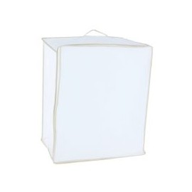 Caja tela blanca con ventilador 50 x 60 x 35 cm