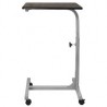 Mesa auxiliar ajustable Negra