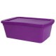 Caja organizadora 6 lts eco line morado
