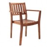 Silla de acacia apliable