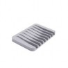 Jabonera silicon gris