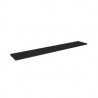 Repisa negro 16mm 20 x 120 cm