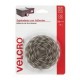 Velcro sujetadores con adhesivo de uso general, 75 círculos, 1.5cm, blanco