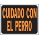 Senal Jumbo Cuidado con el Perro