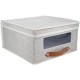 Caja organizadora  tela 30 x 30 x 16 cm