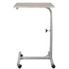 Mesa auxiliar ajustable Beige
