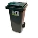 Contenedor industrial con ruedas 120lt