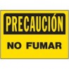 Senal Precaucion No Fumar