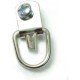 Colgadores giratorios c/tornillos de zinc 6 pzas