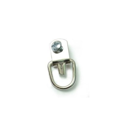 Colgadores giratorios c/tornillos de zinc 6 pzas