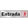 Senal Aluminio Entrada