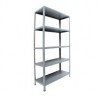 Estante metal mega con tornillos 40 gris 200x100x40