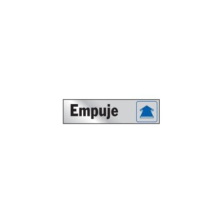 Senal Aluminio Empuje