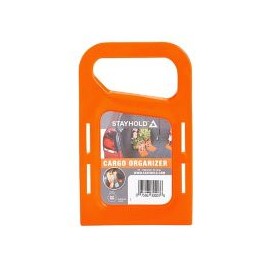 Velcro stayhold sujetador mini color naranja, 1 pieza, organizador de cajuela.