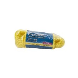 Cuerda de polipropileno 3/8" x 15 m amarilla
