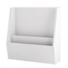 porta recibos blanco