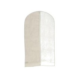 Funda blanca para ropa 60 x 100 cm
