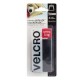 Velcro sujetadores alfa-lok con adhesivo de fuerza extrema, 4 tiras, 7.6 x 2.5cm, negro