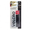 Velcro sujetadores alfa-lok con adhesivo de fuerza extrema, 4 tiras, 7.6 x 2.5cm, negro